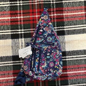 Vera Bradley Blue Floral Crossbody Bag